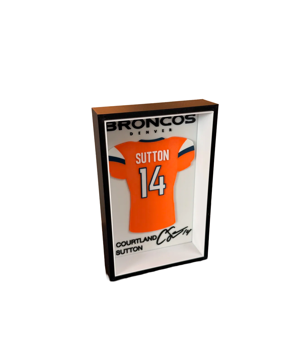 BRONCOS JERSEY BOX