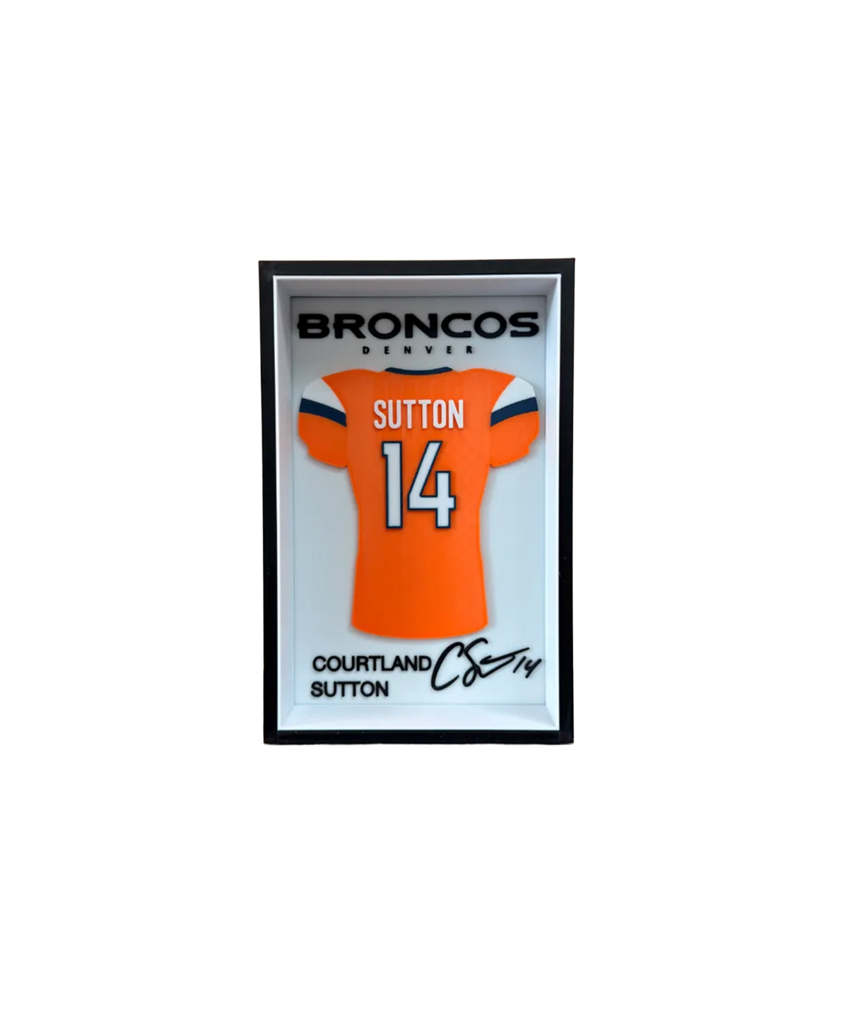BRONCOS JERSEY BOX