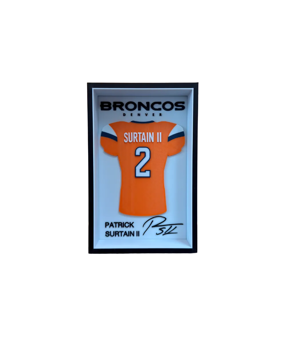 BRONCOS JERSEY BOX