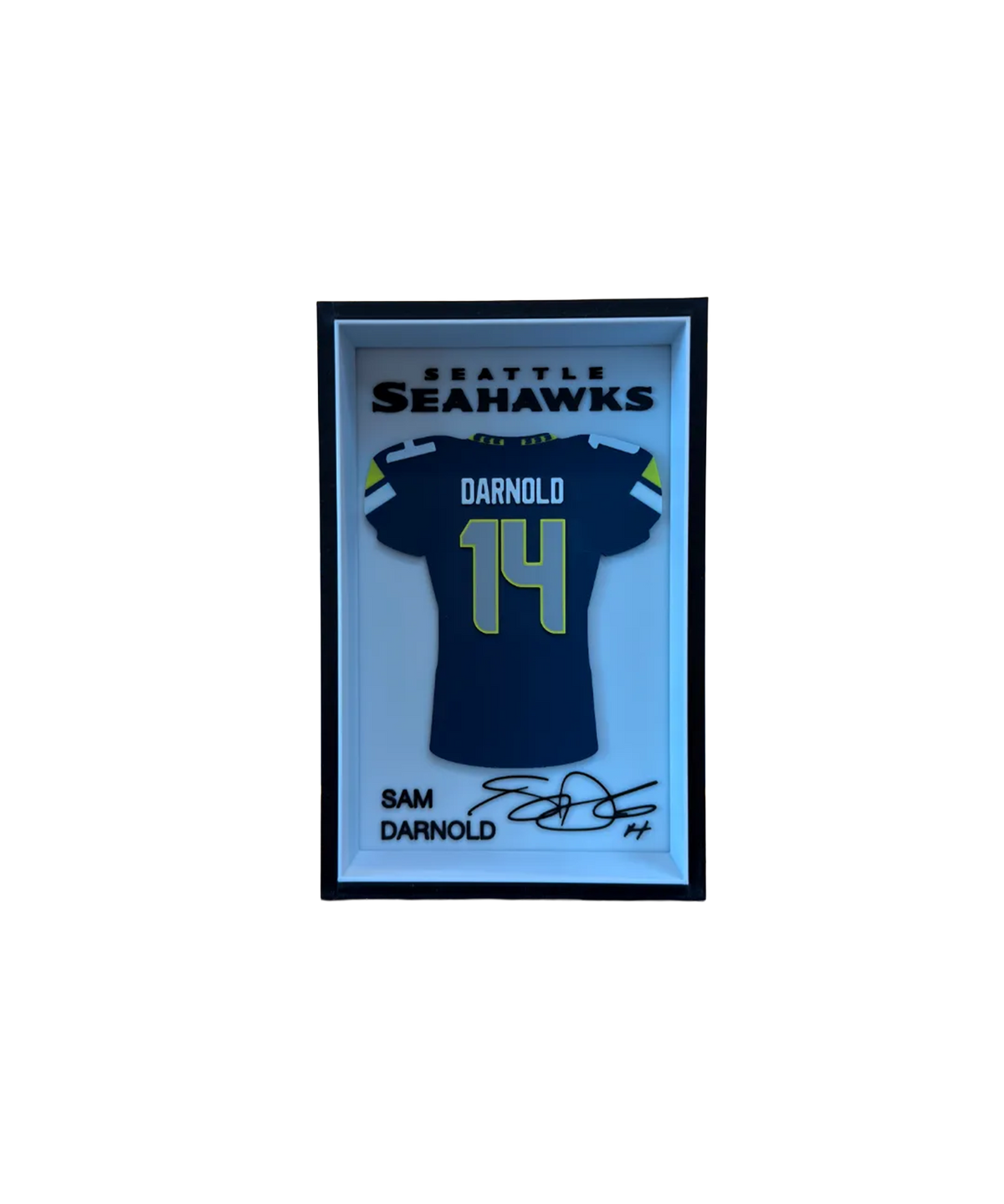 SEAHAWKS JERSEY BOX
