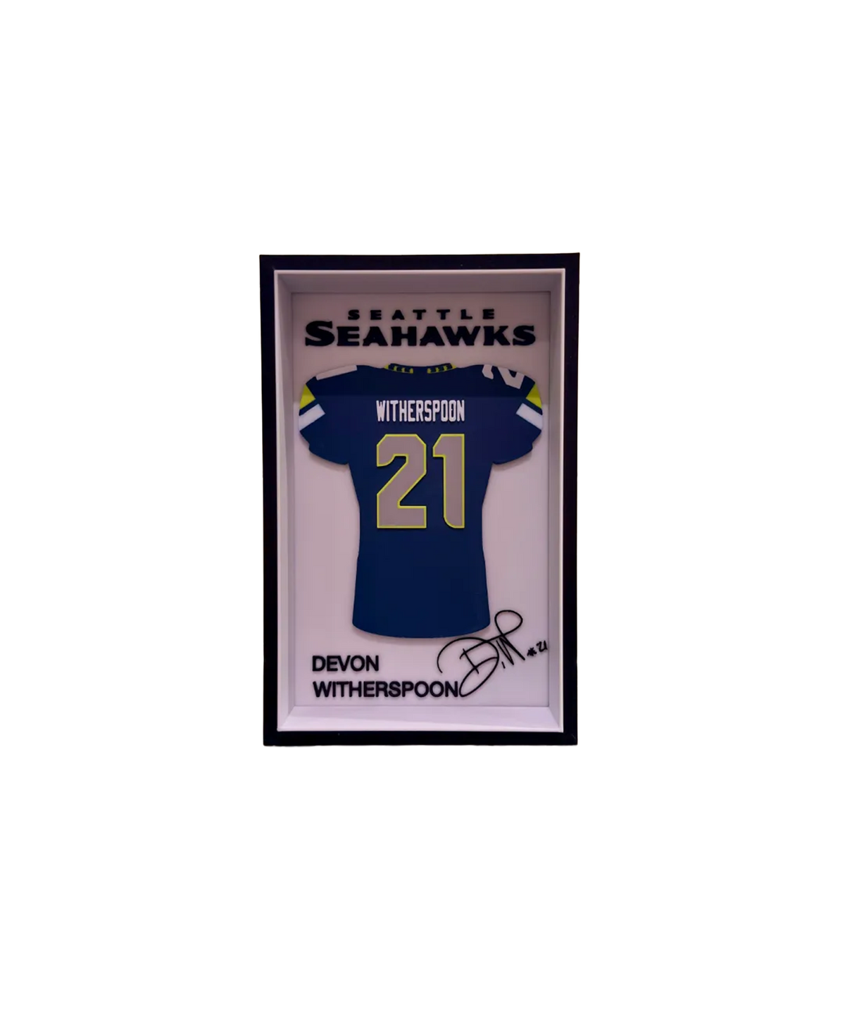 SEAHAWKS JERSEY BOX
